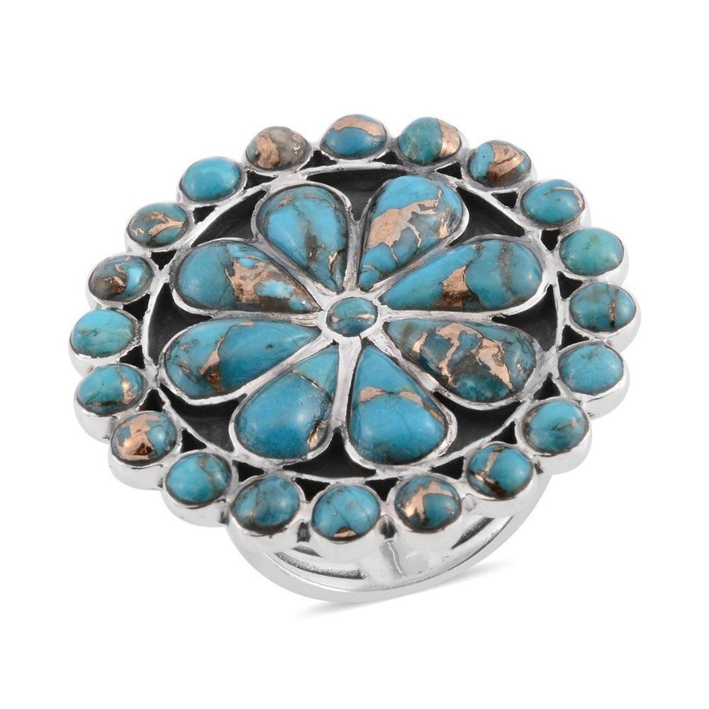 Mojave Blue Turquoise Sterling Silver Ring
